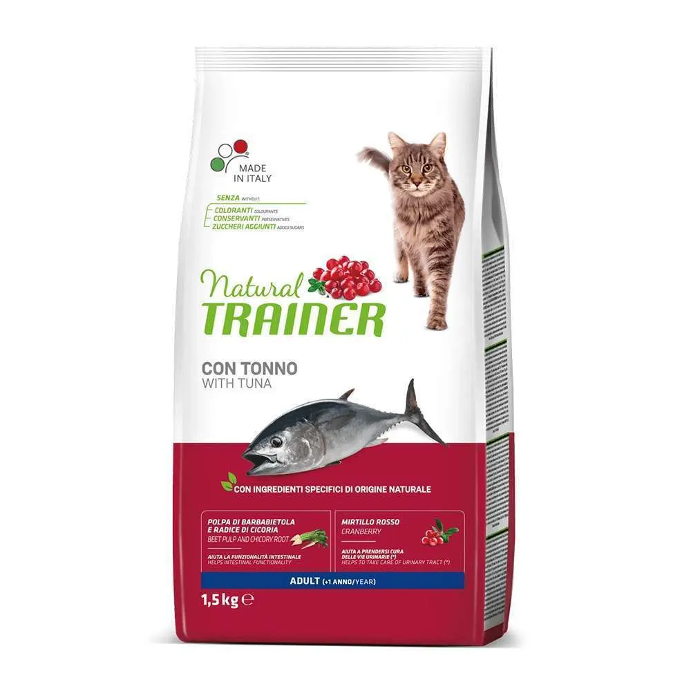 Natural Trainer gatto adult tonno