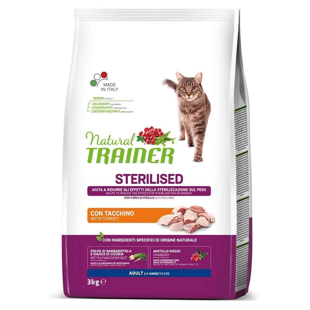 Natural Trainer gatto sterilizzato al tacchino - immagine 4