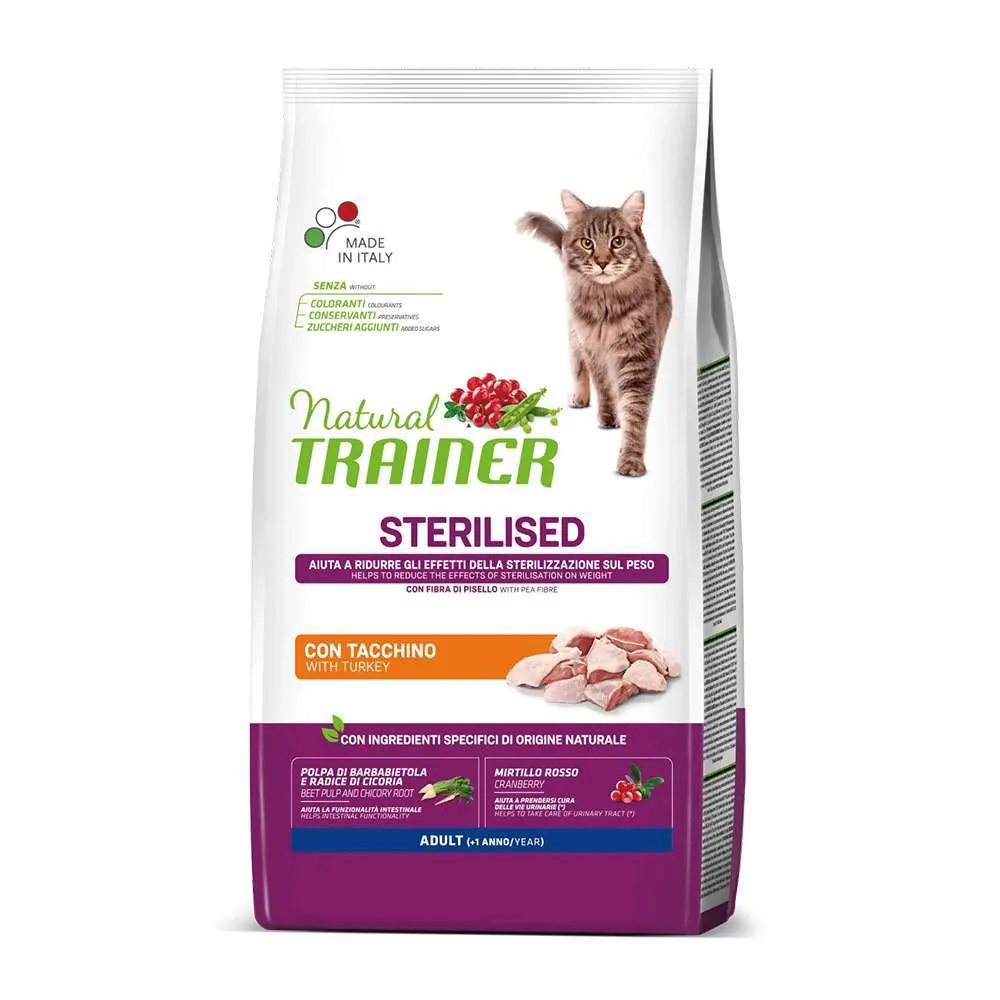 Natural Trainer gatto sterilizzato al tacchino - immagine 2