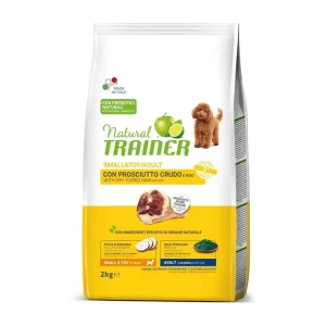 Natural Trainer cane adult small & toy con prosciutto