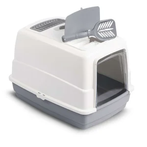 Leopet lettiera chiusa Joy cat con filtro e paletta