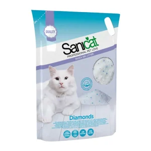 Sanicat Diamonds lettiera al silicio da 15 lt