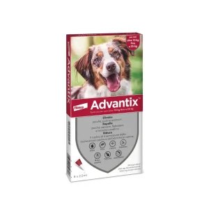 Advantix - Spot On Per Cani >10 Kg Fino a 25 Kg 6 Pipette