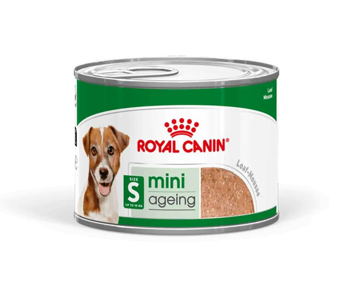 Royal canin cane mini ageing lattina 195 gr - immagine 2