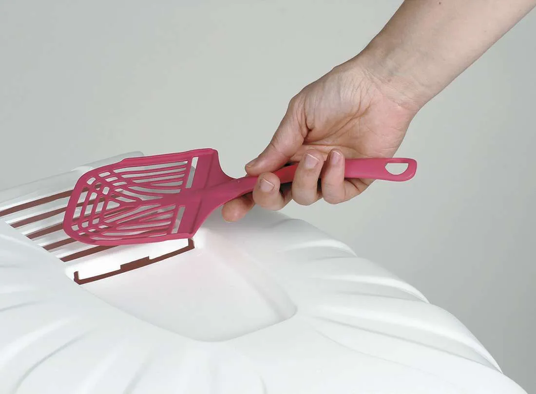 Leopet lettiera chiusa Komoda con filtro e paletta - immagine 3