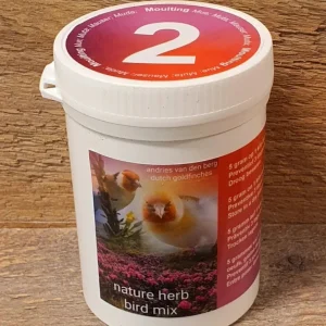 Mix 2 - 150 grammi - Periodo di muta - Mix di erbe per uccelli