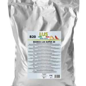 LUS B20 Pastoncino all'Uovo - Bianco Lus Super 20 - 20% Proteine - 5kg