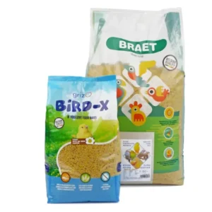 Mangime per uova per l'allevamento Bird-X Bravo Yellow Super Moist 4kg