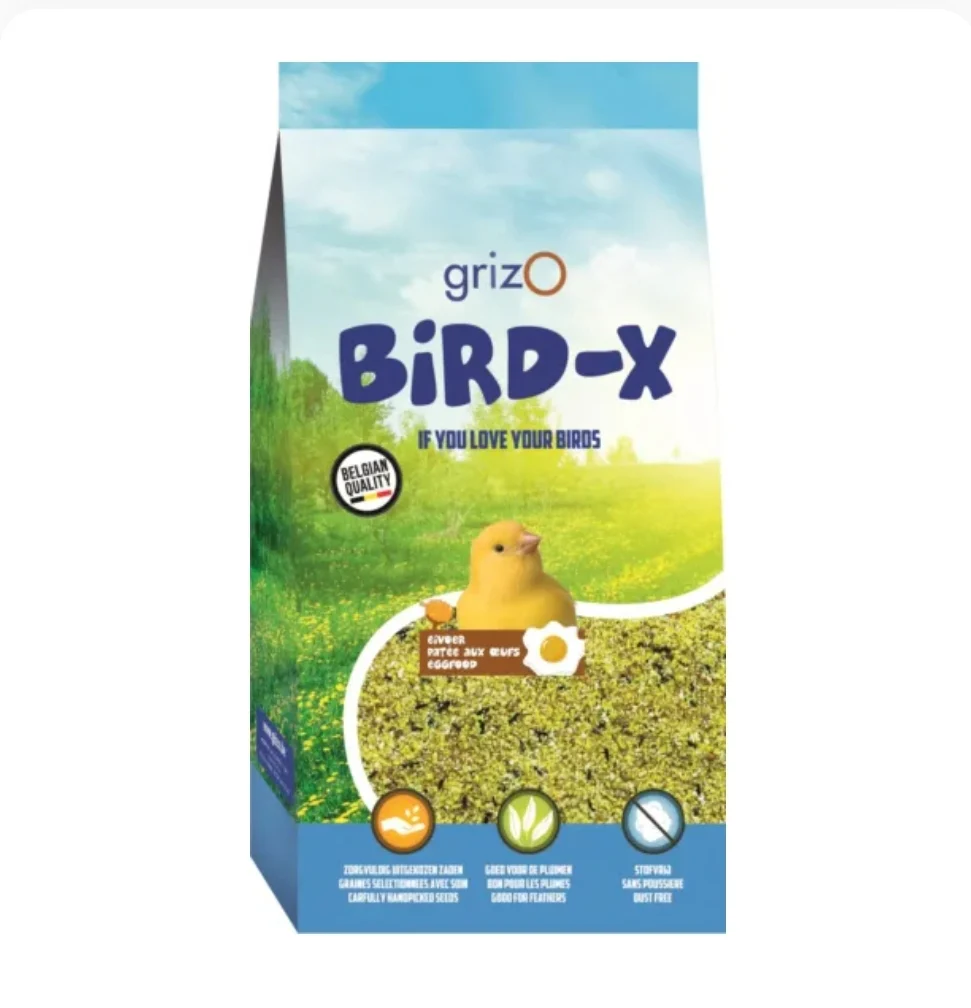 Mangime per l'allevamento Grizo Yellow Moist Bird-X 800 Grammi - immagine 4