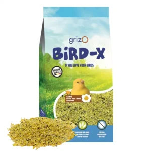 Mangime per l'allevamento Grizo Yellow Moist Bird-X 800 Grammi