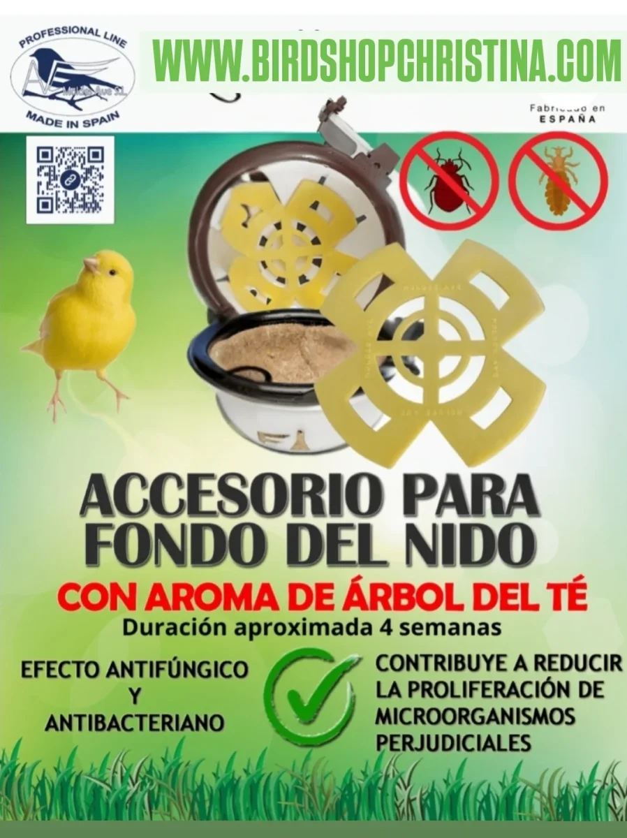 Accessorio per fondo nido 6 pezzi (anti pidocchi del sangue) - Moldes Ave - immagine 7