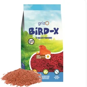Alimento per l'allevamento Red Super Moist 900 grammi - Bird-X Bravo