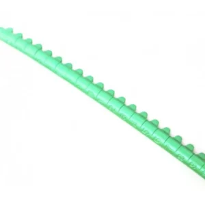 20 anelli di compressione aperti in alluminio Colore: verde