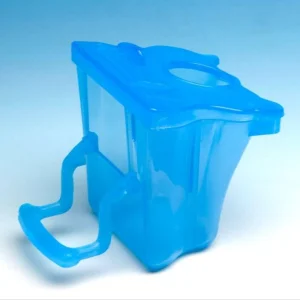 Mangiatoia Tulipa blu (con apertura)