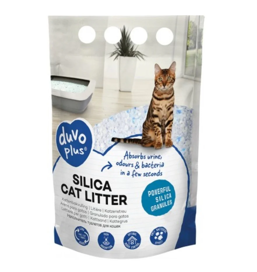 Lettiera per gatti in silice 5L - Duvo+ - immagine 2