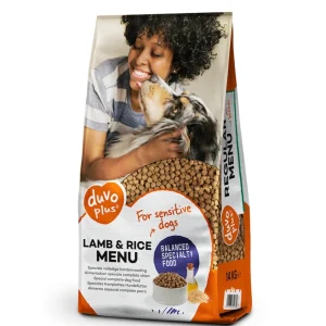 Menu di agnello e riso per cani 14 kg