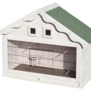 Voliera da parete Woodland Hyacinth Cottage Duvo+ 90 x 38 x 66 cm Bianco Verde