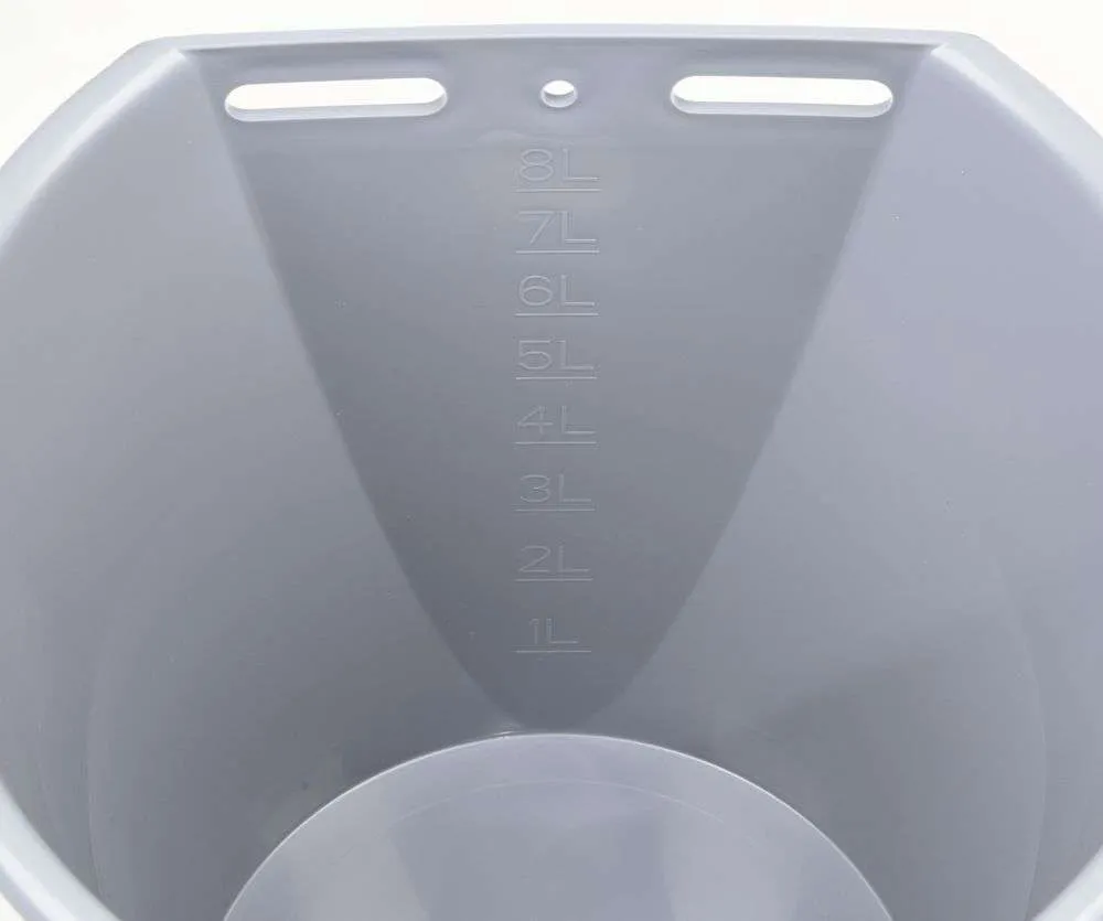 Secchio per allattamento vitelli Hiko con tettarella rossa - immagine 6