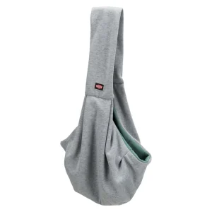 Trixie borsa frontale morbida 22x20x60 cm – grigia