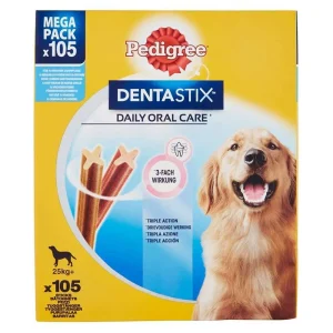 Pedigree dentastix per cani large oltre 25 kg – 105 pz