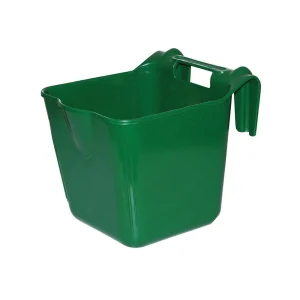 MANGIATOIA QUADRATA CON GANCI IN PLASTICA