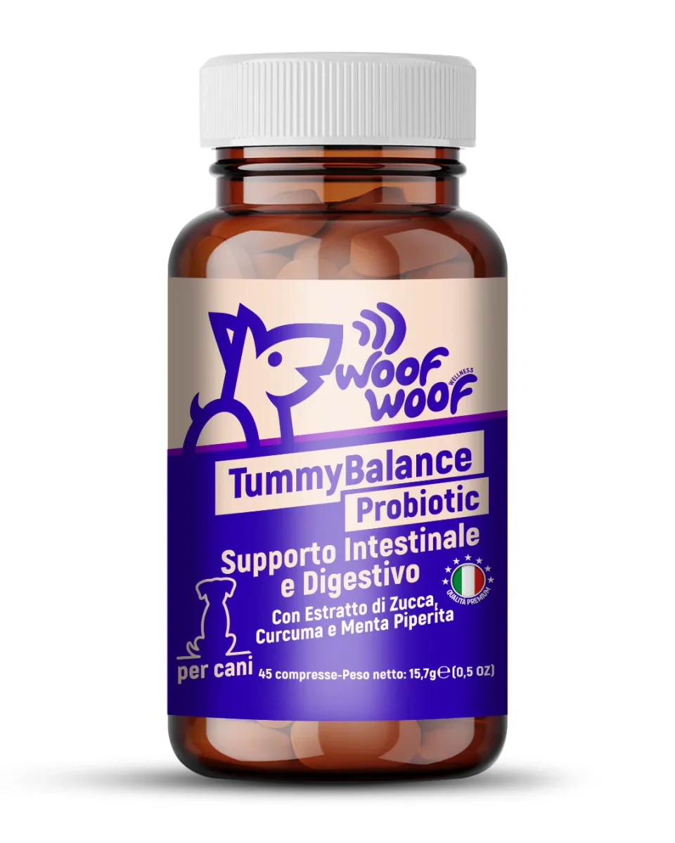 WOOF WOOF TUMMYBALANCE PROBIOTIC 45CPS - immagine 2