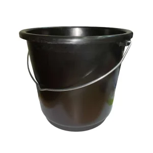 SECCHIO PLASTICA FLEX NERO 12 LT