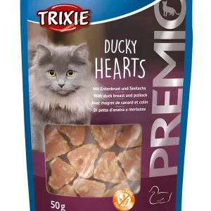 Cuoricini morbidi e gustosi Anatra e Merluzzo d'Alaska