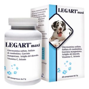 Aurora Biofarma – Legart maxi – 60 compresse – Benessere articolare dei cani