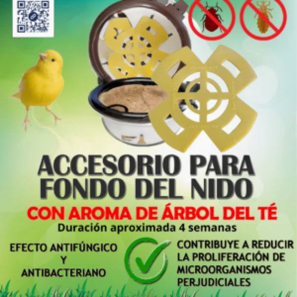 Accessorio per fondo nido 6 pezzi (anti pidocchi del sangue) - Moldes Ave - immagine 4
