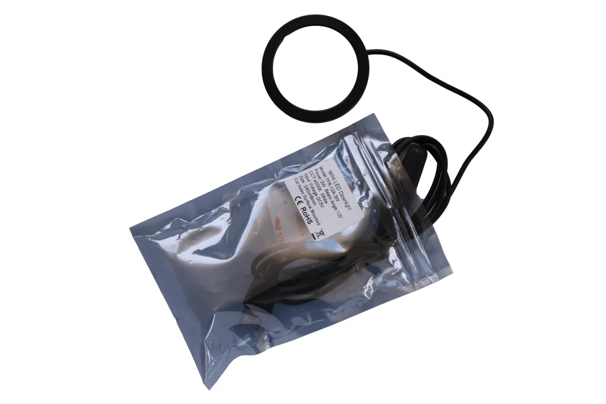 Mini faretto LED da 3W – luce bianca 4000K per fotografia di uccelli - immagine 2