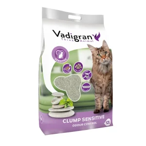 Lettiera per gatti Bentonite Sensitive 12 kg/12 l - Vadigran